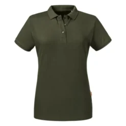 Polo Da Lavoro in Puro Organico da Donna Russell - JE508F