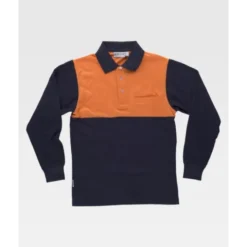 Polo da Lavoro Manica Lunga Alta Visibilità C3842 - Workteam