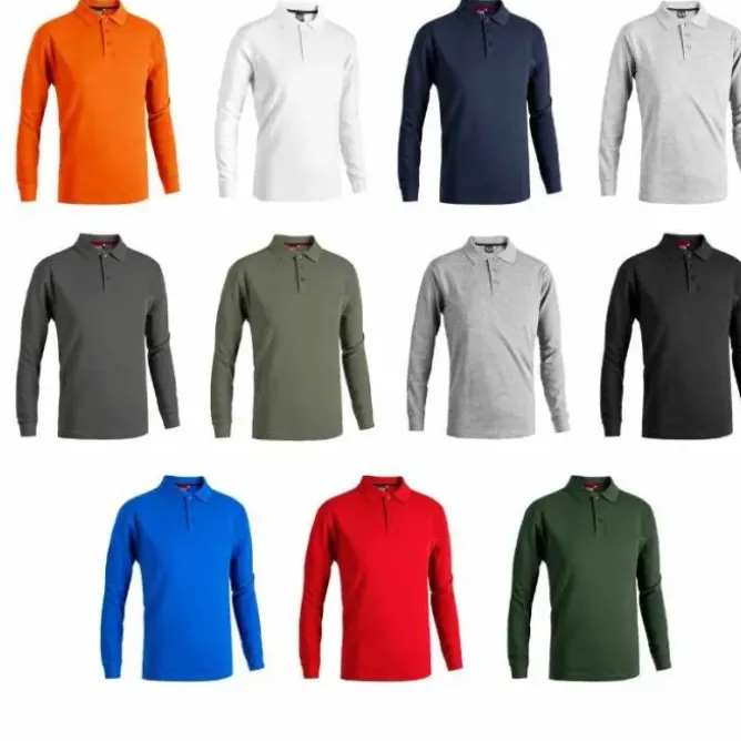 Polo da Lavoro Manica Lunga 100% Cotone Sottozero Becker E0406
