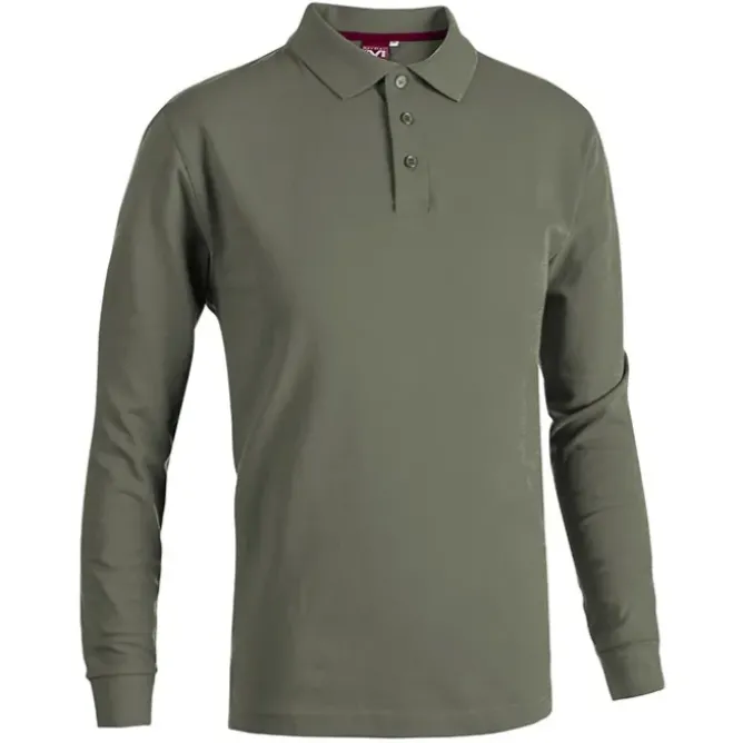 Polo da Lavoro Manica Lunga 100% Cotone Sottozero Becker E0406