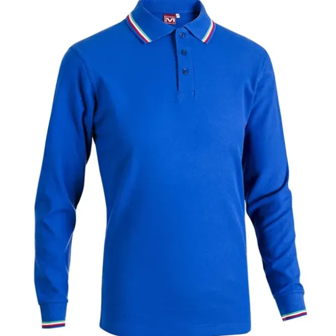 Polo da Lavoro Manica Lunga 100% Cotone Sottozero Becker Sport E0414