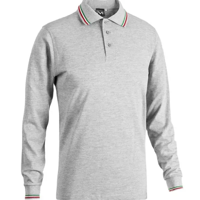 Polo da Lavoro Manica Lunga 100% Cotone Sottozero Becker Sport E0414
