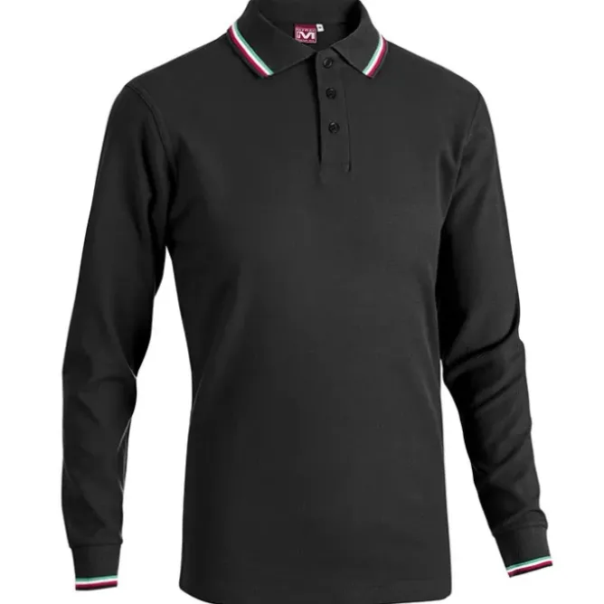 Polo da Lavoro Manica Lunga 100% Cotone Sottozero Becker Sport E0414