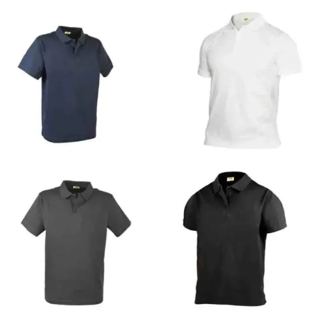 Polo da Lavoro maniche corte Logica 100% Cotone SOLARIS/1-L
