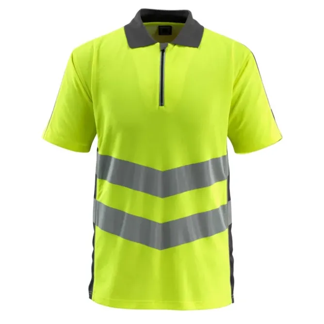 Polo da Lavoro Mezza Zip Alta visibilità Murton Mascot 50130-933