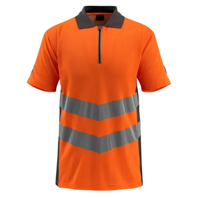 Polo da Lavoro Mezza Zip Alta visibilità Murton Mascot 50130-933