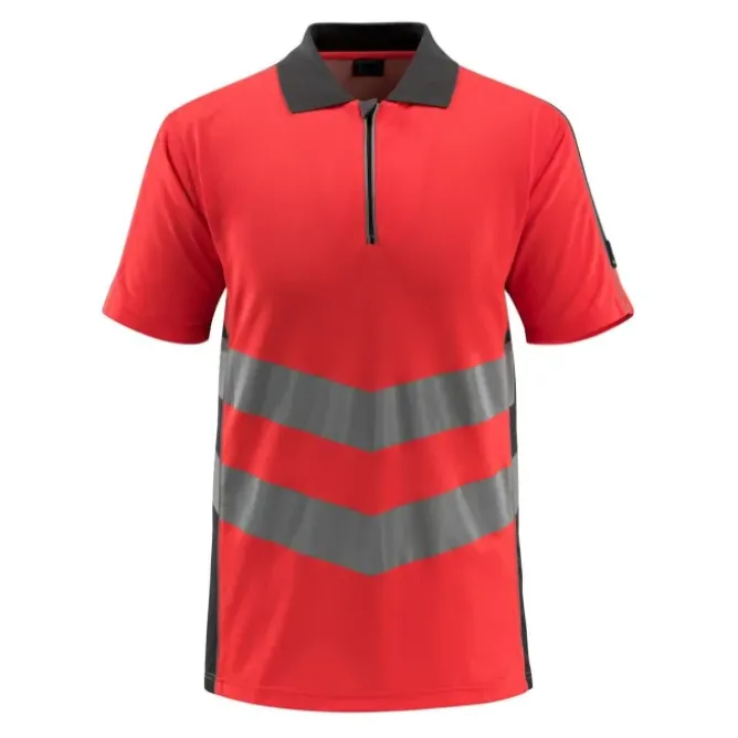 Polo da Lavoro Mezza Zip Alta visibilità Murton Mascot 50130-933