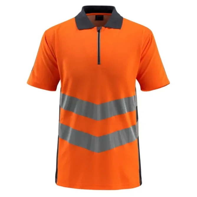 Polo da Lavoro Mezza Zip Alta visibilità Murton Mascot 50130-933