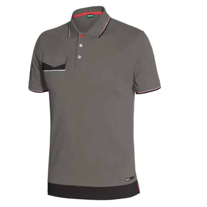 Polo da lavoro Stretch Issa Line Boom 8815B
