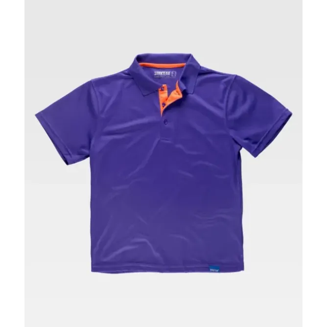 Polo da Lavoro Tecnica Manica Corta S6520 - Workteam