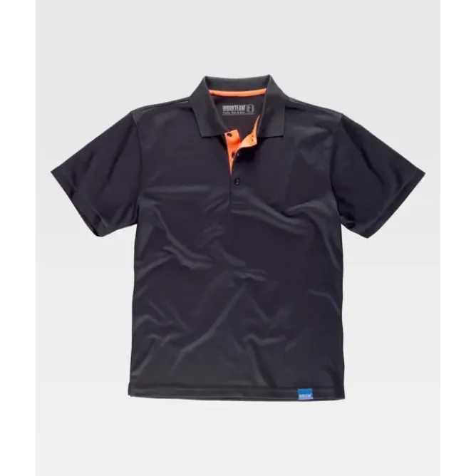 Polo da Lavoro Tecnica Manica Corta S6520 - Workteam