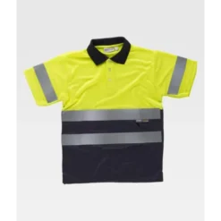 Polo da Lavoro Workteam Manica Corta Alta Visibilità C3860