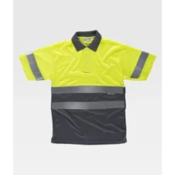 Polo da Lavoro Workteam Manica Corta Alta Visibilità C3860