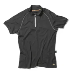 Polo Dike in cotone con Zip 92123