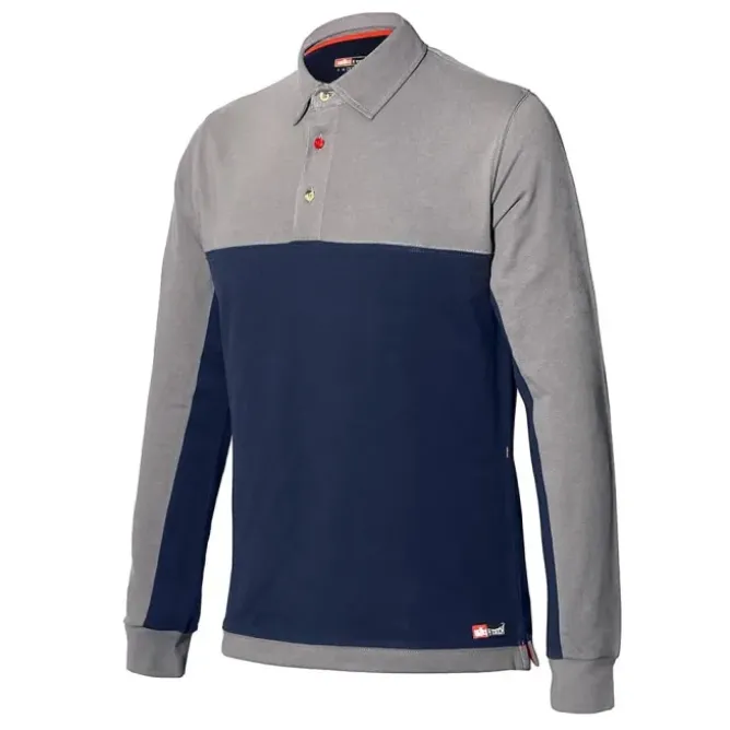 Polo stretch manica lunga Issa Line - 8776
