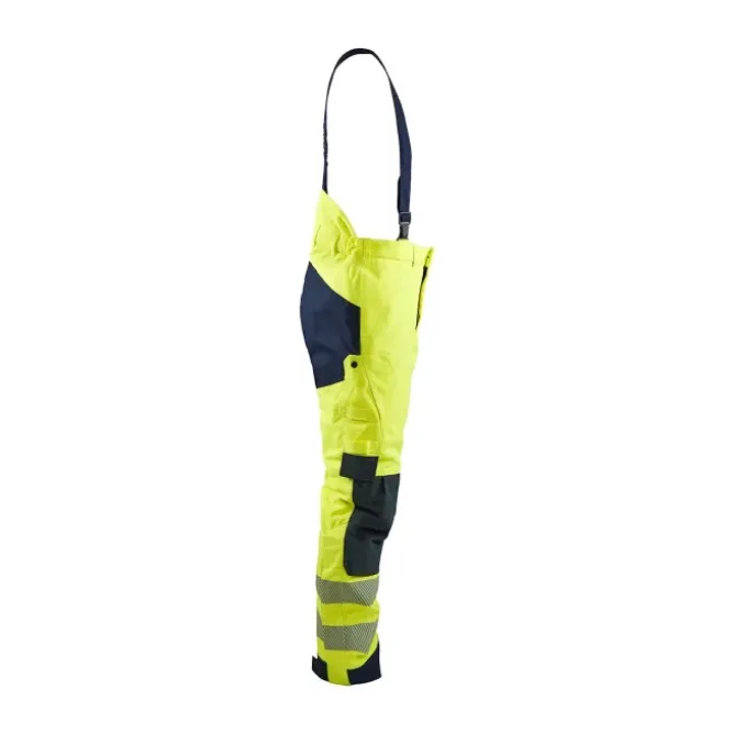 Salopette Pantaloni da lavoro alta visibilità multipoches impermeabile Blaklader ignifugo 181715343389M