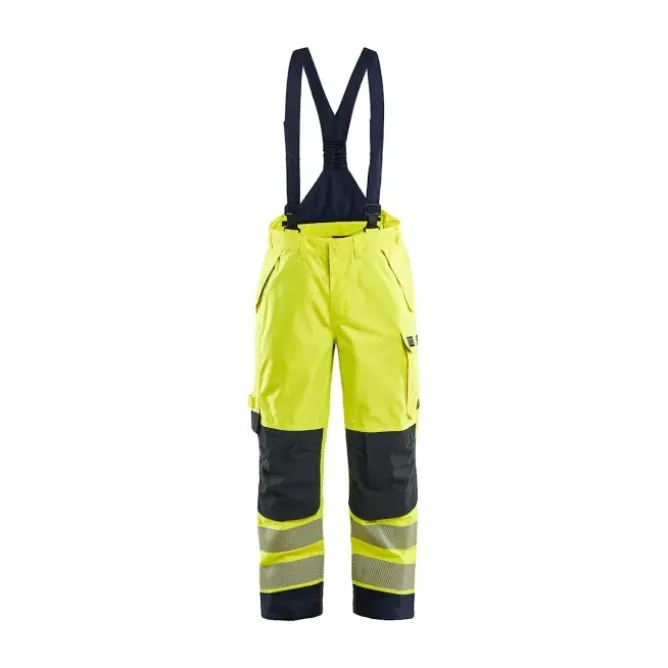 Salopette Pantaloni da lavoro alta visibilità multitasche blaklader guscio high vis impermeabili ignifugo 188115323389M