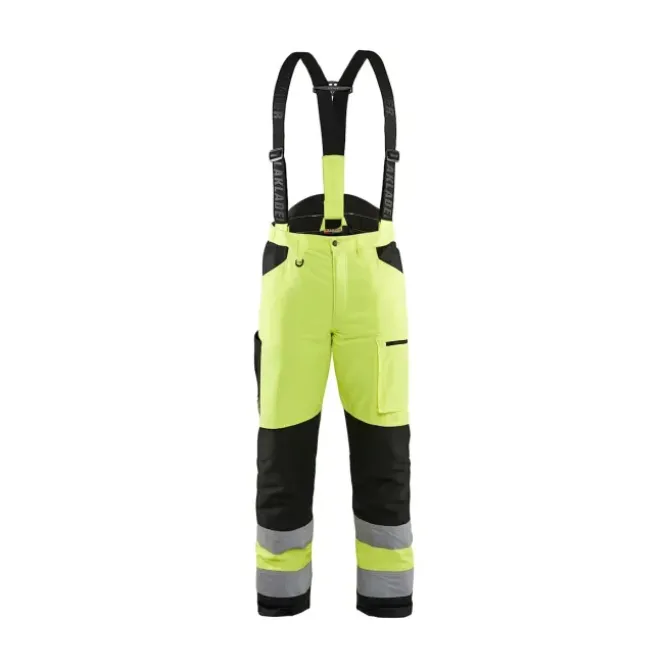 Salopette Pantaloni da lavoro alta visibilità multitasche blaklader high vis antitaglio 192019003399C50