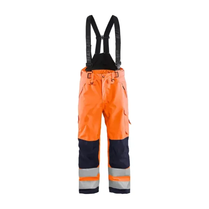 Salopette Pantaloni da lavoro alta visibilità multitasche blaklader high vis impermeabili 186719773389C50