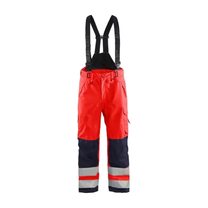 Salopette Pantaloni da lavoro alta visibilità multitasche blaklader high vis impermeabili 186719775599C50