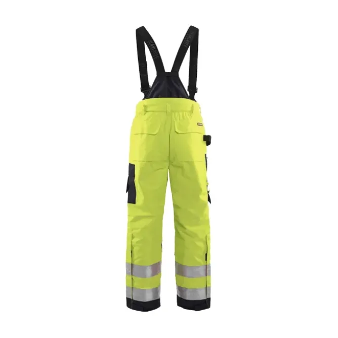 Salopette Pantaloni da lavoro alta visibilità multitasche blaklader high vis impermeabili invernali 188519773399C50