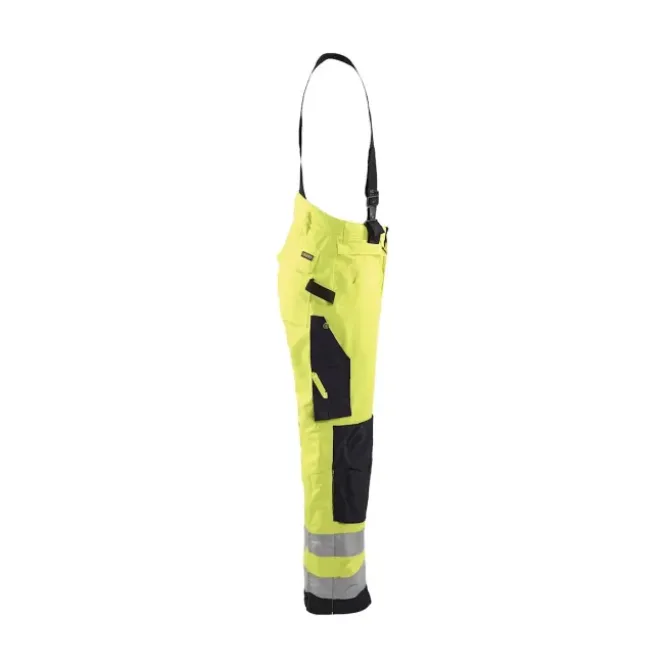 Salopette Pantaloni da lavoro alta visibilità multitasche blaklader high vis impermeabili invernali 188519773399C50