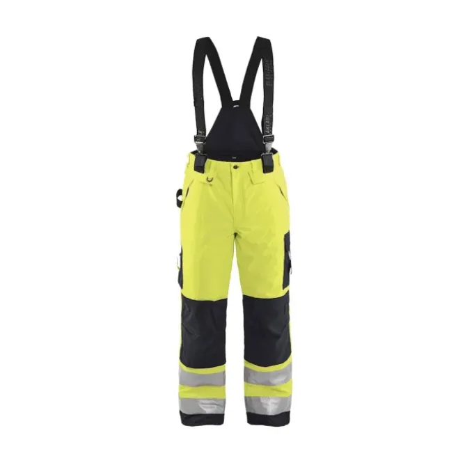 Salopette Pantaloni da lavoro alta visibilità multitasche blaklader high vis impermeabili invernali 188519773399C50