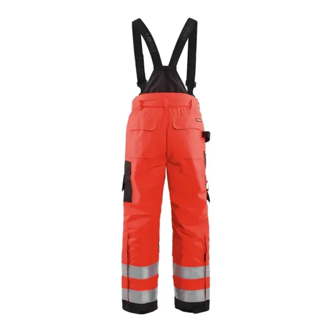 Salopette Pantaloni da lavoro alta visibilità multitasche blaklader high vis impermeabili invernali 188519775599C50