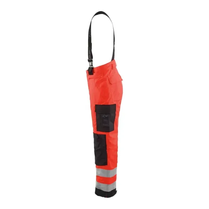 Salopette Pantaloni da lavoro alta visibilità multitasche blaklader high vis impermeabili invernali 188519775599C50