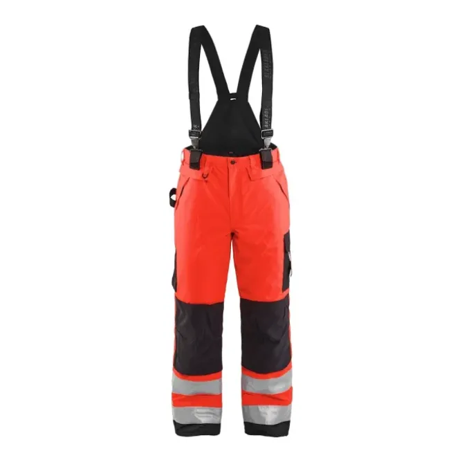 Salopette Pantaloni da lavoro alta visibilità multitasche blaklader high vis impermeabili invernali 188519775599C50