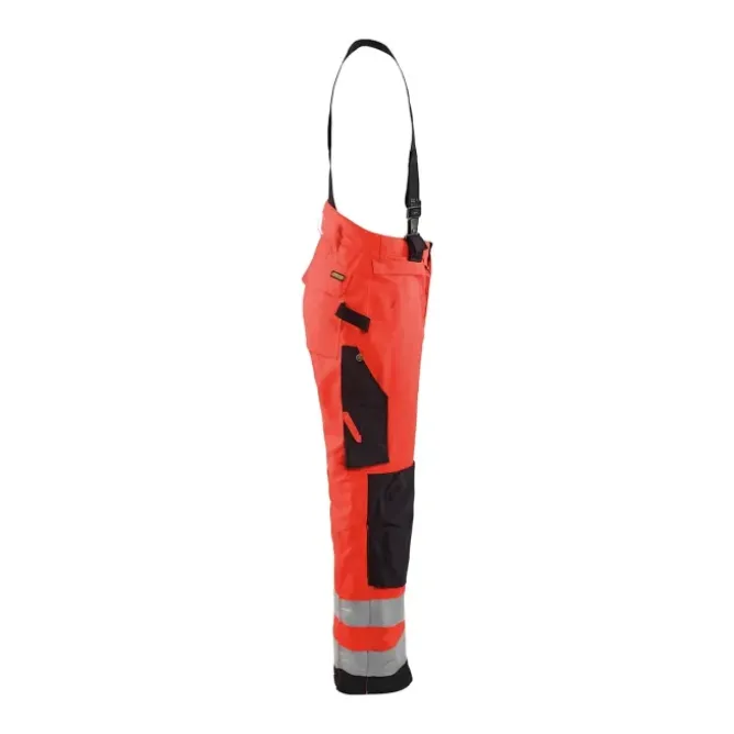 Salopette Pantaloni da lavoro alta visibilità multitasche blaklader high vis impermeabili invernali 188519775599C50