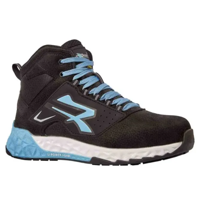 Scarpe antinfortunistiche Alte U-Power Red Stratos Nymeria S3S HI HRO FO ESD SR RT10174 Metalfree Comode