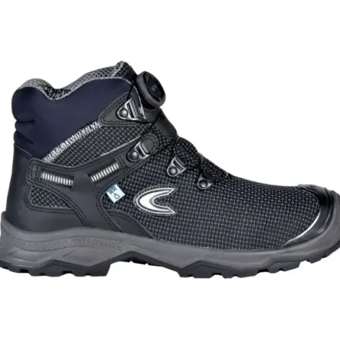 Scarpe Antinfortunistiche Alte Chiusura BOA Cofra Tramp S7S HI CI SC SR HRO FO LG 37021-N00 Metalfree Comode