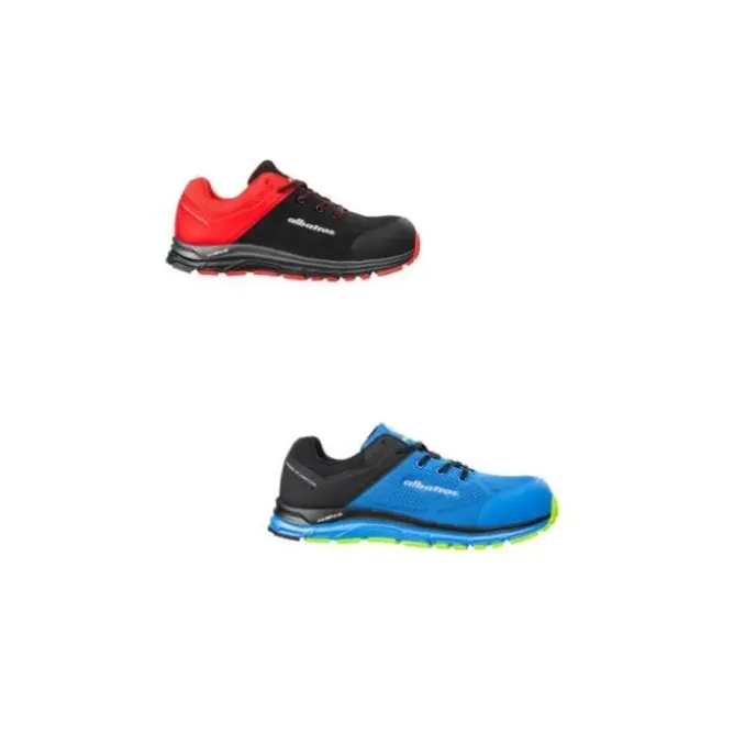 Scarpe antinfortunistiche Albatros Lift Impulse Red Blue Low S1P ESD HRO SRA 646600