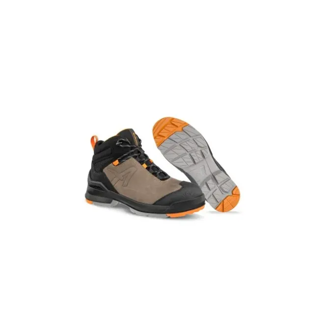 Scarpe antinfortunistiche Albatros Taraval Brown Mid S3L ESD FO SR 638020