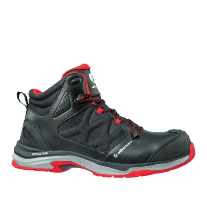 Scarpe antinfortunistiche Albatros Ultratrail Black MID S3 ESD HRO SRC 636200