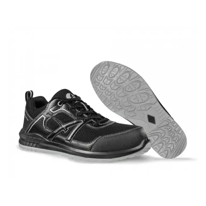 Scarpe Antinfortunistiche Albatros Rider Black Low S1P ESD SRC 648790