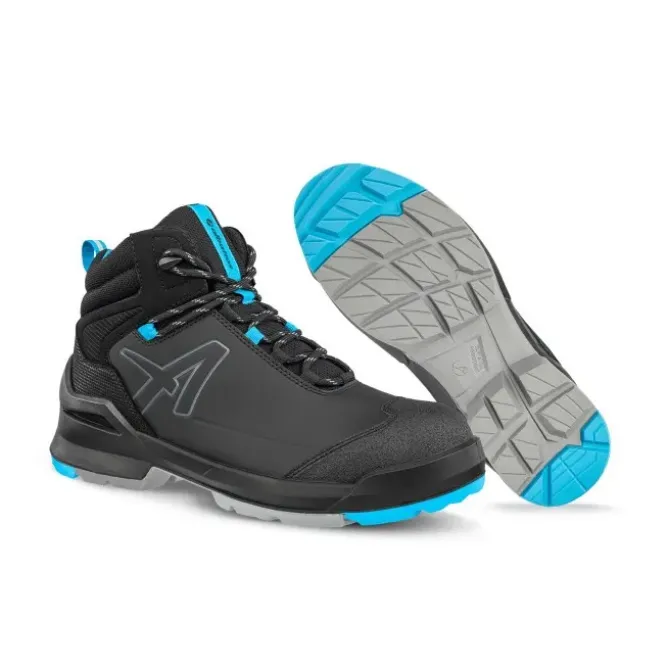 Scarpe Antinfortunistiche Albatros Taraval Black/blu Mid S3L ESD FO SR 638040