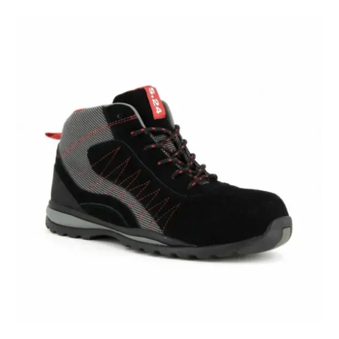 Scarpe Antinfortunistiche Alte Metalfree S.24 Levant S1P SRA FO HRO 5222