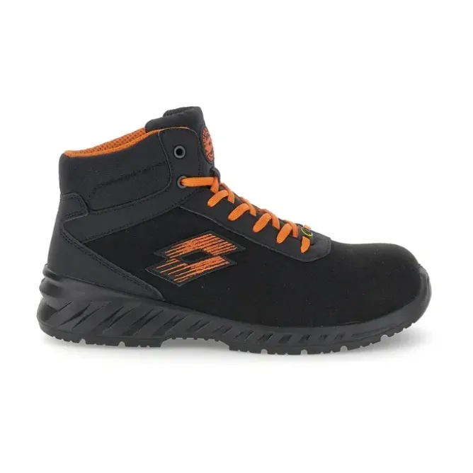 Scarpe Antinfortunistiche Alte Metalfree Lotto First 600 Mid S3L ESD SR FO 221235