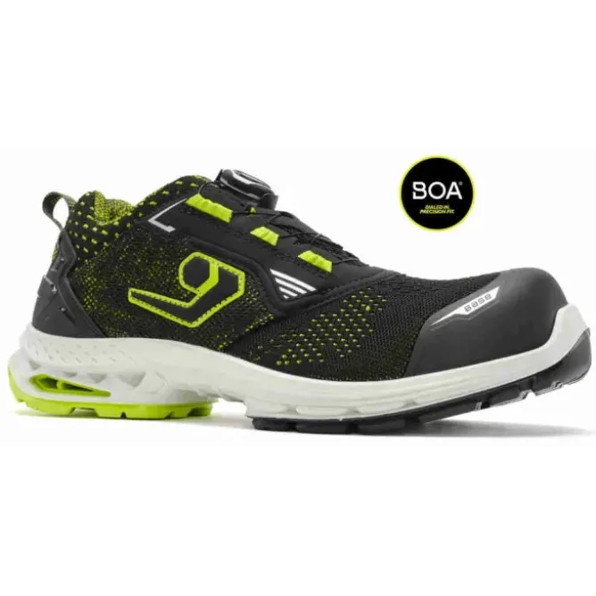 Scarpe antinfortunistiche Base Stockholm con chiusura BOA S1PS ESD SC LG FO SRC B1708A
