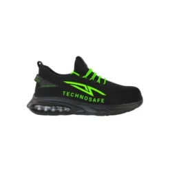 Scarpe Antinfortunistiche Basse Metalfree Technosafe Neon Dark Mode S1PL FO SR ESD