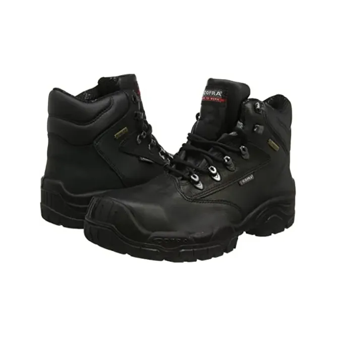 Scarpe antinfortunistiche Cofra Hurricane Black UK S3 WR SRC 12690-000