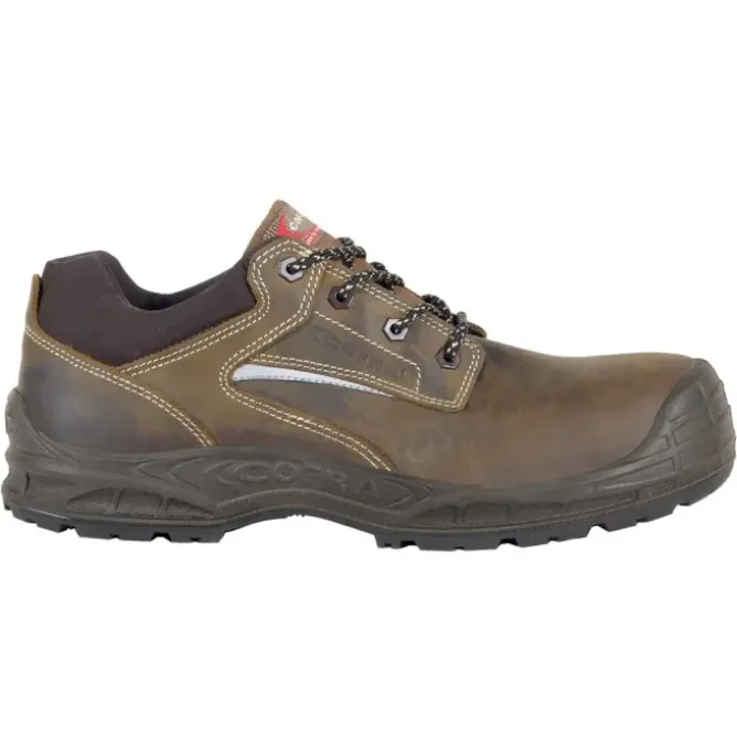 Scarpe antinfortunistiche Cofra Grenoble Brown UK S3 SRC 12660-001