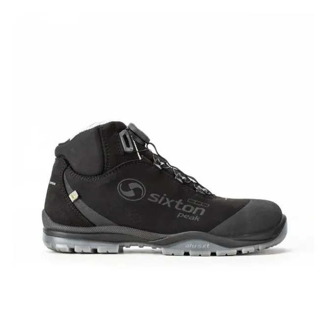 Scarpe Antinfortunistiche Chiusura Boa Sixton Cuban High BOA S3S FO SR ESD 93555-01L Alte