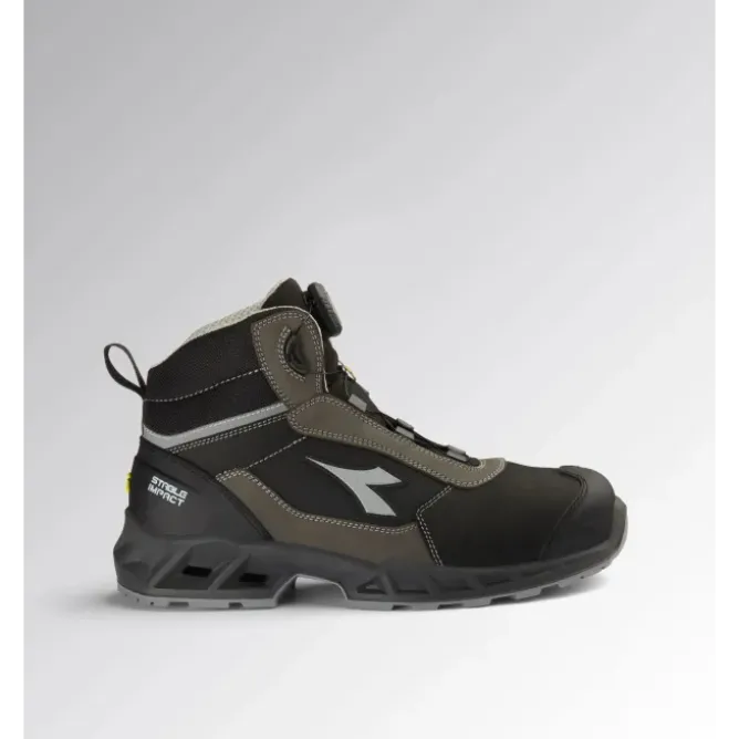 Scarpe antinfortunistiche Diadora SHARK ST IMP LEA Q MID S3S FO SR SC ESD BOA 701.180611
