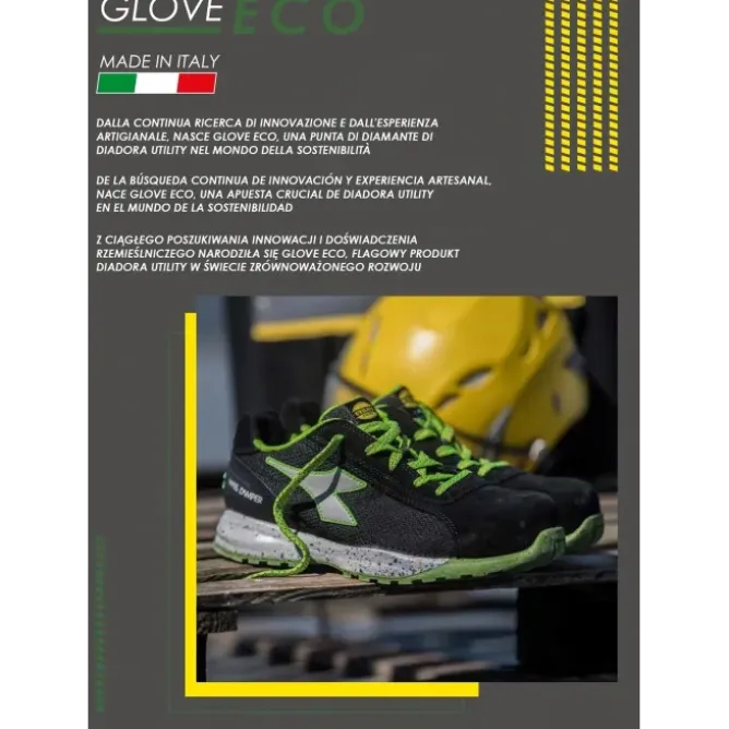 Scarpe antinfortunistiche Diadora - Glove ECO MDS LOW S1P HRO SRC 701.177661
