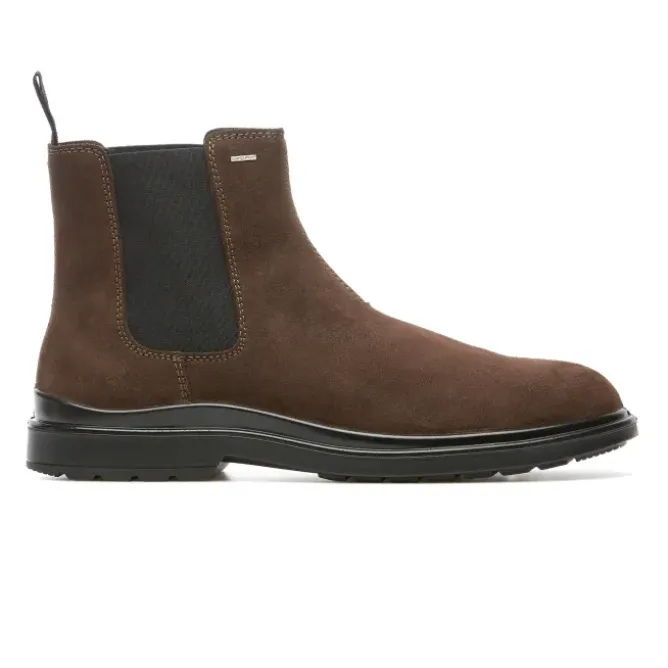 Scarpe Antinfortunistiche Exena Beatles Suede Brown 02 SRC A0423V002