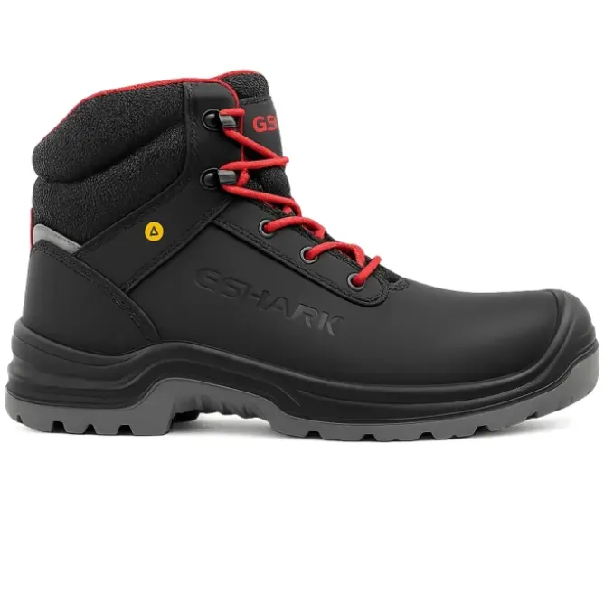 Scarpe Antinfortunistiche GShark Boss S3S FO SR ESD Alte Impermeabili Leggere Resistenti