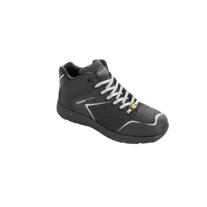 Scarpe antinfortunistiche Metalfree Rossini Kripton Grey High S3S SR ESD PPRC412